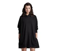 G-Star Women's Fabric Mix Loose Hoodie Dress , Black (dk black D22846-D282-6484), S