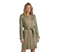 Field Belt Dress - Green - Women L