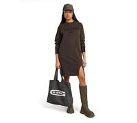 G-Star Women's Flock Print Sweater Dress, Brown (chocolate plum D25038-D589-G692), S