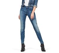 G-Star Women's G-Shape High Super Skinny Jeans, Blue (medium aged D07113-9425-071), 27W / 32L