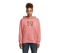 G-Star Women's Graphic Back Snaps Hoodie, Pink (dusty rose D20429-A613-3479), XS