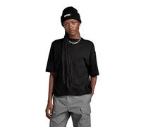 G-Star Women's Graphic Loose Top, Black (dk black D24215-C954-6484), S