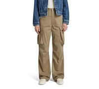 G-Star Women's High Waist Cargo Pants, Beige/khaki (safari D24401-D401-B444), 26W / 32L