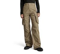 G-Star Women's High Waist Cargo Pants, Brown (turf D24401-A790-273), 31W / 30L