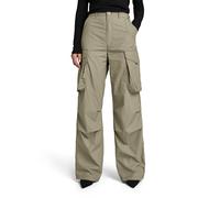 High Waist Cargo Pants - Green - Women 29-32