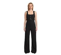 High Waist Jumpsuit - Black - Women XL