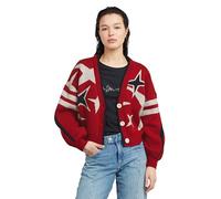 G-Star Women's Holiday Loose Knitted Cardigan , Red (baron D25730-D939-1828), S