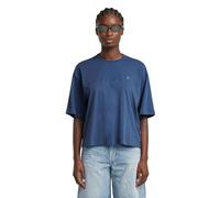 G-STAR Women's Horizontal Seam Loose R T Wmn T-Shirt, Blue (Mid Blue D26134-336-835), L
