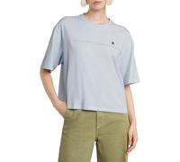 G-Star Women's Horizontal Seam Loose Top, Blue (plein air D26134-336-H001), XL
