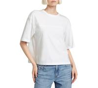Horizontal Seam Loose Top - White - Women L