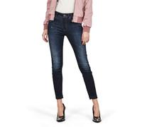 G-Star Womens Jeans 3301 High Skinny rp Ankle Sapphire Destroyed Blue W26 L32