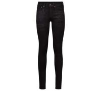 G-Star Womens Jeans 3301 Mid Skinny Wmn, Black Cobler Restored, W26 L32