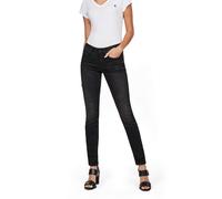 G-Star women's jeans, 3301, skinny, high waist skinny, dark aged, black, W26 L32