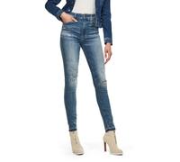 G-Star Womens Jeans, Kafey Ultra High Skinny rp Ankle, Blue Ripped, W27 L28