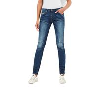 G-Star women's jeans, skinny, 5620 mid skinny, medium aged antic, blue, W26 L30