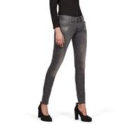 G-Star women's jeans, skinny, Lynn Mid Skinny Wmn, gray medium aged, W24 L30