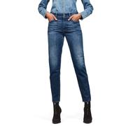 G-Star women's jeans, straight, 3301 high straight 90's ankle, blue faded,...