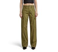 G-Star Women's Judee Cargo wmn, Green (dark olive D23569-D387-C744), 26W / 30L