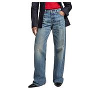 G-Star Women's Judee Loose Low Waist Jeans, Blue (antique faded niagara destroyed D22889-D315-D886), 32W / 30L