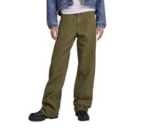 G-Star Women's Judee Loose Low Waist Jeans, Green (dark olive D22889-D190-C744), 28W / 34L