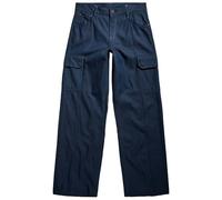 G-Star Women's Judee Low Waist Cargo Pants, Blue (raw denim D24673-D541-001), 32W / 32L