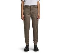 G-Star Women's Kafey Cargo Ultra High Skinny Pants, Brown (turf D21099-C105-273), 27W / 34L