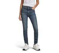 G-Star Women's Kafey Ultra High Skinny Jeans, Blue (faded blues D15578-D106-D135), 24W / 30L