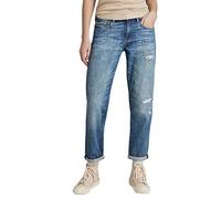 G-Star Women's Kate Boyfriend fit Jeans, Blue (faded ripped waterfront D15264-D301-D894), 26W / 32L