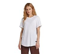 G-star Lash Fem Loose Rib Short Sleeve T-shirt White XS Woman