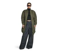 G-Star Women's Long Bomber wmn, Green (dark olive D23543-C143-C744), XL