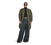 G-Star Women's Long Bomber wmn, Green (dark olive D23543-C143-C744), XS