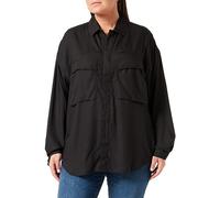 G-Star Women's Loose Pocket Shirt , Black (dk black D23819-D297-6484), S
