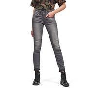 G-Star Women's Lynn Mid Skinny Jeans, Blue (medium aged D06746-6132-071), 23W / 30L