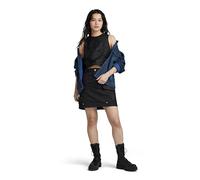 G-Star Women's MA-1 Cropped Sleeveless Shirt, Black (dk black D23598-C143-6484), XL