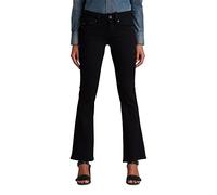 G-star Midge Mid Waist Bootcut Jeans Black 23 / 28 Woman