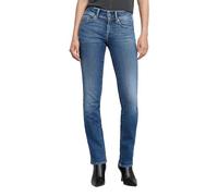 Midge Slim Straight Jeans - Medium blue - Women 31-32