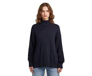 G-STAR Women's Milano High Neck Knit, Blue (osaka blue D27249-D631-3873), XXL