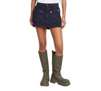 Mini Cargo Skirt - Dark blue - Women 24