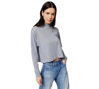 G-Star Women's Mock Graphic Loose Top, Grey (dim grey D23868-C954-3885), S