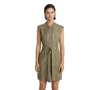 Multi Zip Dress - Brown - Women M