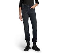 G-Star Women's Noxer Straight Artwork Jeans, Blue (worn in onyx blue D17885-C296-B845), 25W / 32L
