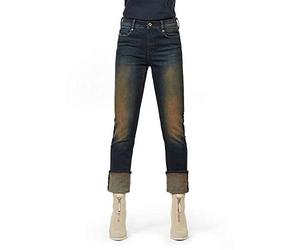 G-Star Women's Noxer Straight Jeans, Blue (antic blight green D17192-C052-B814), 27W / 32L