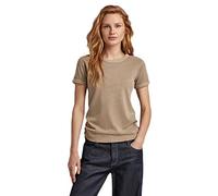 G-Star Women's Overdyed Baby Top, Brown (renaissance dk toggee gd D23297-C756-D919), XL