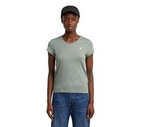 G-star Overdyed Eyben Slim 2.0 Short Sleeve V Neck T-shirt Grey L Woman
