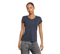 Overdyed Eyben Slim V-Neck Top 2.0 - Dark blue - Women M