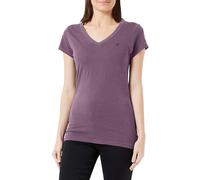 G-Star Women's Overdyed Eyben Slim V-Neck Top, Purple (lt maze gd D21314-B059-G217), L