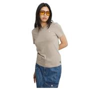 G-Star Women's Overdyed Front Seam Top T-Shirt