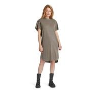 G-Star Women's Overdyed Loose T-Shirt Dress , Brown (turf gd D24483-D610-C982), XXS
