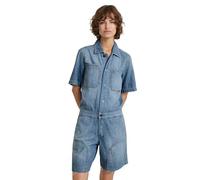G-Star Women's Painter Short Overall , Blue (faded thames D24394-D539-G614), L