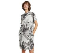 G-Star for woman. D24484-D611-G636 Palm Printed dress grey (L), Casual, Short sleeve, Organic Cotton, Sustainable